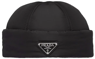 Order PRADA 三角Logo 男女通用尼龍黑帽 2HC168-IYK-F0002