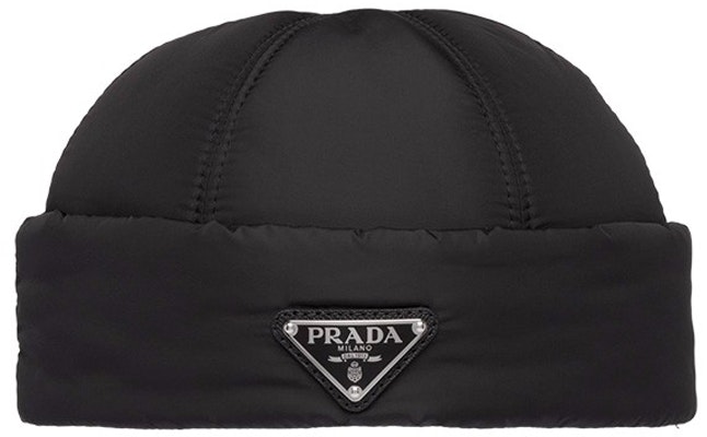 PRADA Triangle Logo Unisex Nylon Black Cap 2HC168-IYK-F0002 Order PRADA Triangle Logo Unisex Nylon Black Cap 2HC168-IYK-F0002
