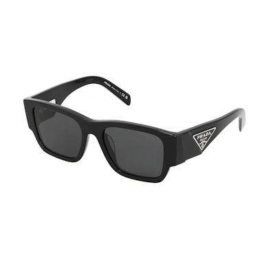 PRADA Unisex Rectangular Sunglasses - Casual, Simple, Comfortable Frame. PR10ZS1AB5S0
