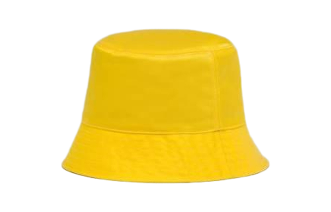PRADA Unisex Yellow Bucket Hat - Comfortable and Stylish 1HC1372DMIF0010