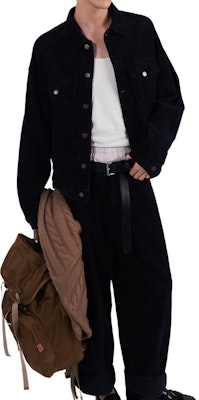 PRADA Washed Single-Breasted Long Sleeve Jacket Men’s Deep Blue. GEB257-1449-F0008-S-AAO Purchase PRADA Washed Single-Breasted Long Sleeve Jacket Men’s Deep Blue. GEB257-1449-F0008-S-AAO