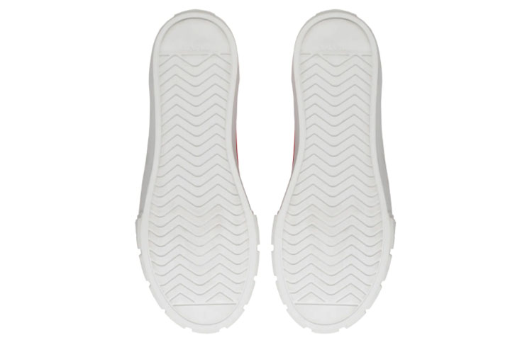 Purchase PRADA 普拉達 Wheel 華達呢運動鞋 紅色