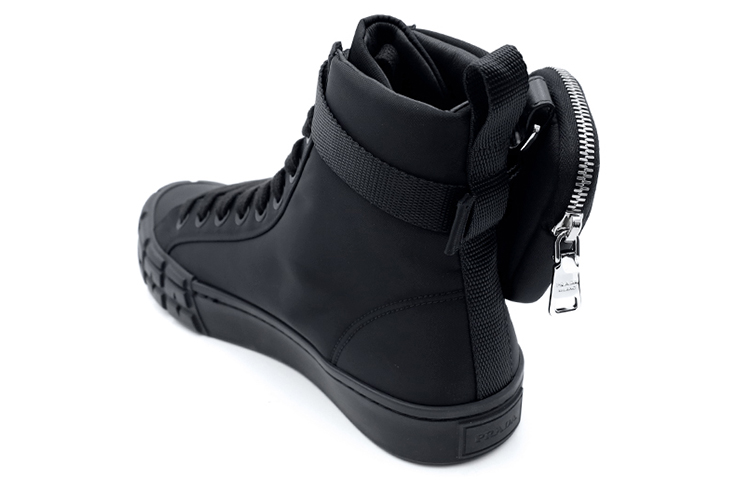 Prada Wheel Re-Nylon High 'Black' 圖 3