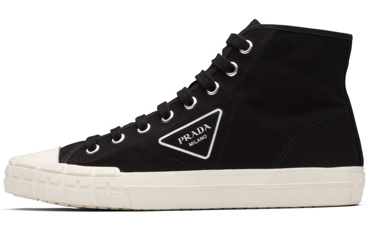 Buy Prada Wheel Vulc Tinggi 'Hitam Gading' 4T3549-2OFZ-F057Z