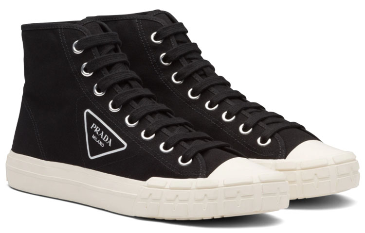 Prada Wheel Vulc High 'Black Ivory' 圖 2