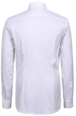 Prada White Button-Up Long Sleeve Sun-Protection Shirt for Men UCM608-F62-F0009 Lookbook Prada White Button-Up Long Sleeve Sun-Protection Shirt for Men UCM608-F62-F0009