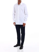 Purchase Kemeja Lengan Panjang Putih Prada Pria dengan Perlindungan Matahari. UCM608-F62-F0009