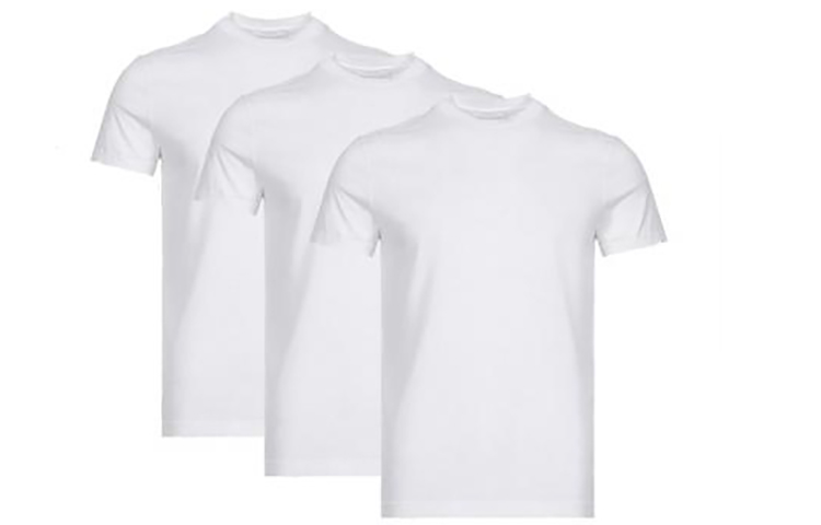 PRADA White Cotton T-Shirt UJM492-ILK-F0009-S-181