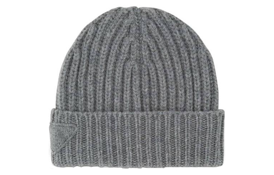 Order PRADA Wool Beanie Cap Grey Color Unisex 27466S21210U5F0031