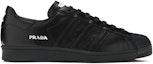 Buy Prada x adidas Superstar 'Core Black' FW6679 - Kasut Kolaborasi Hitam