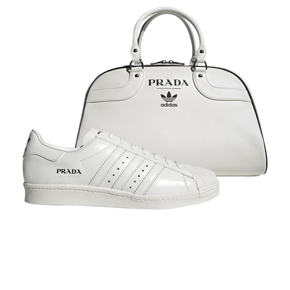 Buy Prada x adidas Superstar 'Core White' y Pack de Bolsa FW6683-B