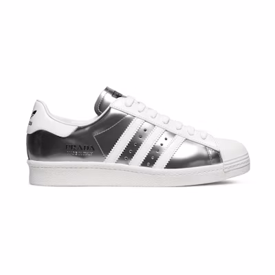 Prada adidas Superstar 'Silver Metallic'