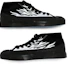 Buy ASAP Nast x Converse Jack Purcell Mid ''Flammes Argent'' d’Occasion. ASAP-NAST-167379C