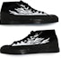 Buy Converse Jack Purcell Mid 'Silver Flames' Usado, Colaboración ASAP Nast. ASAP-NAST-167379C