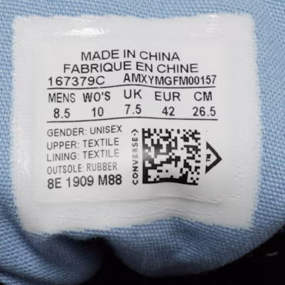 Converse jack top made in china