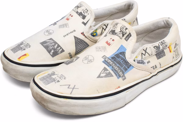 Pre-Owned Raf Simons x Colette x Comme des Garçons x Vans Classic Slip-On LX 'Consumed' MIDDLEMAN-5025676100 Details for Pre-Owned Raf Simons x Colette x Comme des Garçons x Vans Classic Slip-On LX 'Consumed' MIDDLEMAN-5025676100