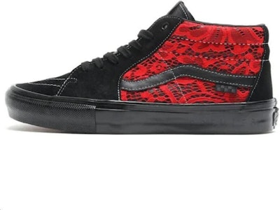 Premier x Vans Skate Grosso Mid 'Laced - Negro Rojo Alta Peligrosidad' VN0A5KS16W3 Buy Premier x Vans Skate Grosso Mid 'Laced - Negro Rojo Alta Peligrosidad' VN0A5KS16W3
