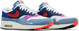Cheap Premium Goods x Nike Air Max 1 '運動紅 校園藍' HM9634-101