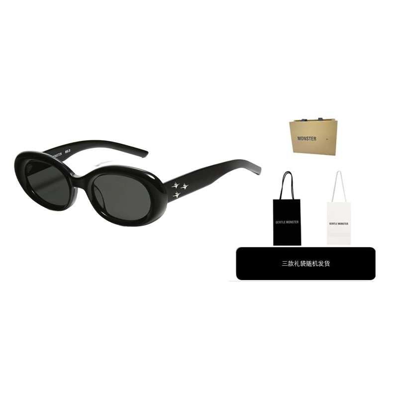 Purchase 处方GENTLE MONSTER BOLD椭圆太阳镜 男女时尚眼镜 Eve 01