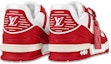 Shop (RED) x 루이비통 레드 트레이너 1A8PJW