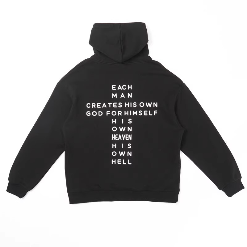 Profound x XMXX Foundation Hoodie with 3M Reflective Cross Logo - Unisex. XMXX-TOP21C005