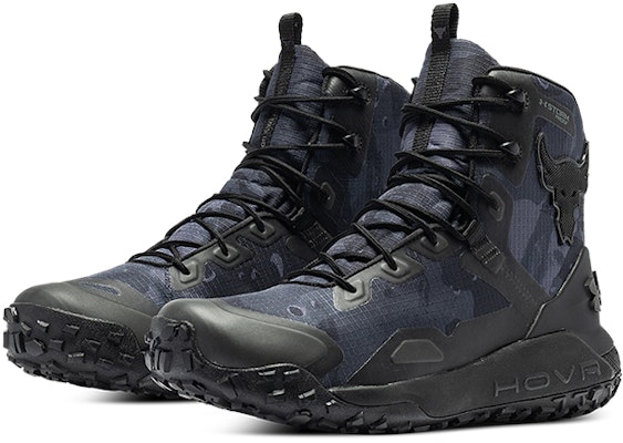 Projek Rock x Under Armour HOVR Dawn Boot 'Hitam' 3024731-001 Lookbook Projek Rock x Under Armour HOVR Dawn Boot 'Hitam' 3024731-001
