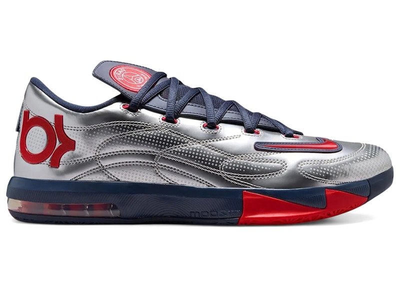 PSG x Nike KD 6 'Metallic Silver College Navy' IU0593-001