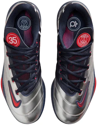 PSG x Nike KD 6 'Metallic Silver College Navy' IU0593-001 Lookbook PSG x Nike KD 6 'Metallic Silver College Navy' IU0593-001
