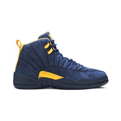 Public School Jordan 12 Retro PE 'Michigan Wolverines'