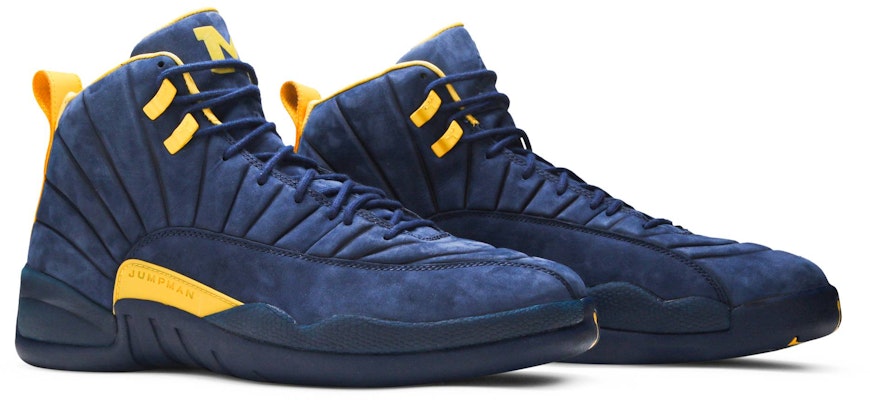 公立學校 x Air Jordan 12 復刻 PE '密歇根大灰狼' AA1233-808572 Cheap 公立學校 x Air Jordan 12 復刻 PE '密歇根大灰狼' AA1233-808572