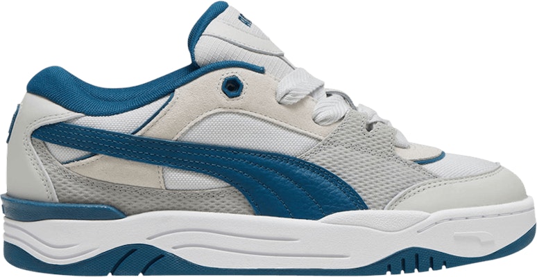 PUMA 舒適休閒 防滑耐磨 低幫 板鞋 男款 米灰藍 Buy PUMA 舒適休閒 防滑耐磨 低幫 板鞋 男款 米灰藍