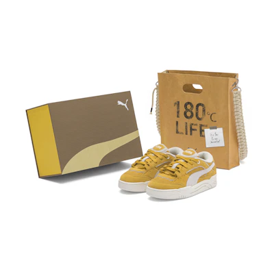Puma 180 Corduroy 'CMFTable Versatile Non-slip Wear-resistant Low Top Unisex Yellow Special Packaging'