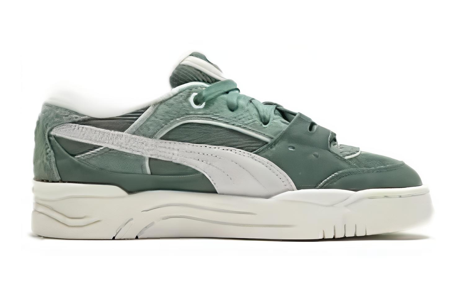 Order プーマ 180 コーデュロイ 緑白 (Pūma 180 Kōduroi MidoriShiro) 396025-03