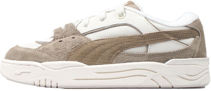 PUMA 180 灣區風燈芯絨 復古休閒 低筒 板鞋 男女同款 白巧色 Buy PUMA 180 灣區風燈芯絨 復古休閒 低筒 板鞋 男女同款 白巧色