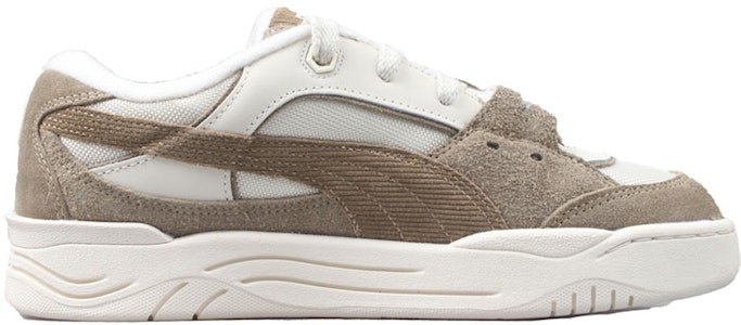 PUMA 180 灣區風燈芯絨 復古休閒 低筒 板鞋 男女同款 白巧色 Order PUMA 180 灣區風燈芯絨 復古休閒 低筒 板鞋 男女同款 白巧色