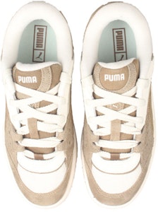 PUMA 180 灣區風燈芯絨 復古休閒 低筒 板鞋 男女同款 白巧色 Shop PUMA 180 灣區風燈芯絨 復古休閒 低筒 板鞋 男女同款 白巧色