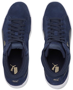 PUMA 1948 Mid 高筒 板鞋 男女同款 藍白金 Shop PUMA 1948 Mid 高筒 板鞋 男女同款 藍白金