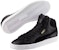 Puma 1948 Mid Lfur Kasut Skate Unisex Hitam Fleece Lined Mid-Top 364977-01