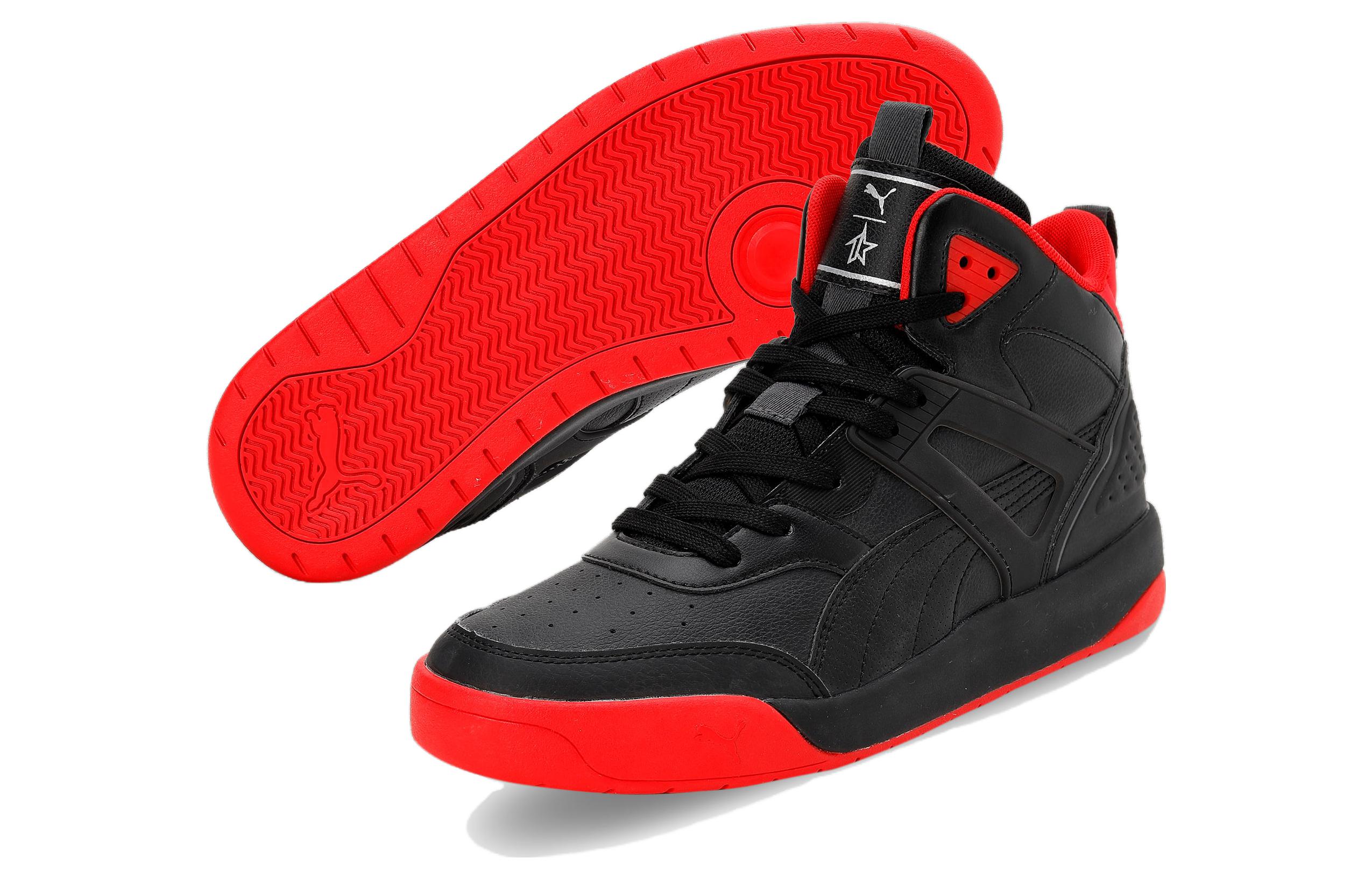 Purchase プーマ 1DER x バックコート ミッド 'ブラック レッド' 393775-02 393775-02