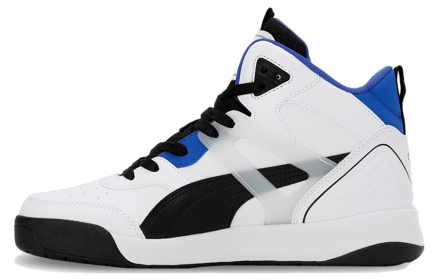 Puma 1DER x Backcourt Mid 'White Black Blue' 393775-01