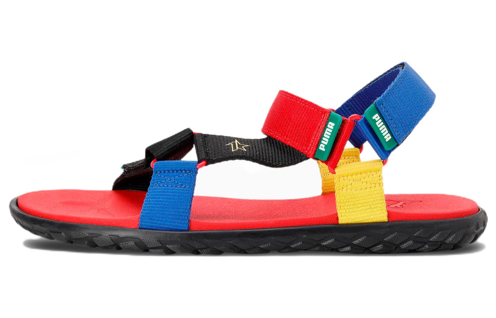 Buy Puma 1DER x Norman Sandalia 'Rojo Azul Amarillo' 391446-01