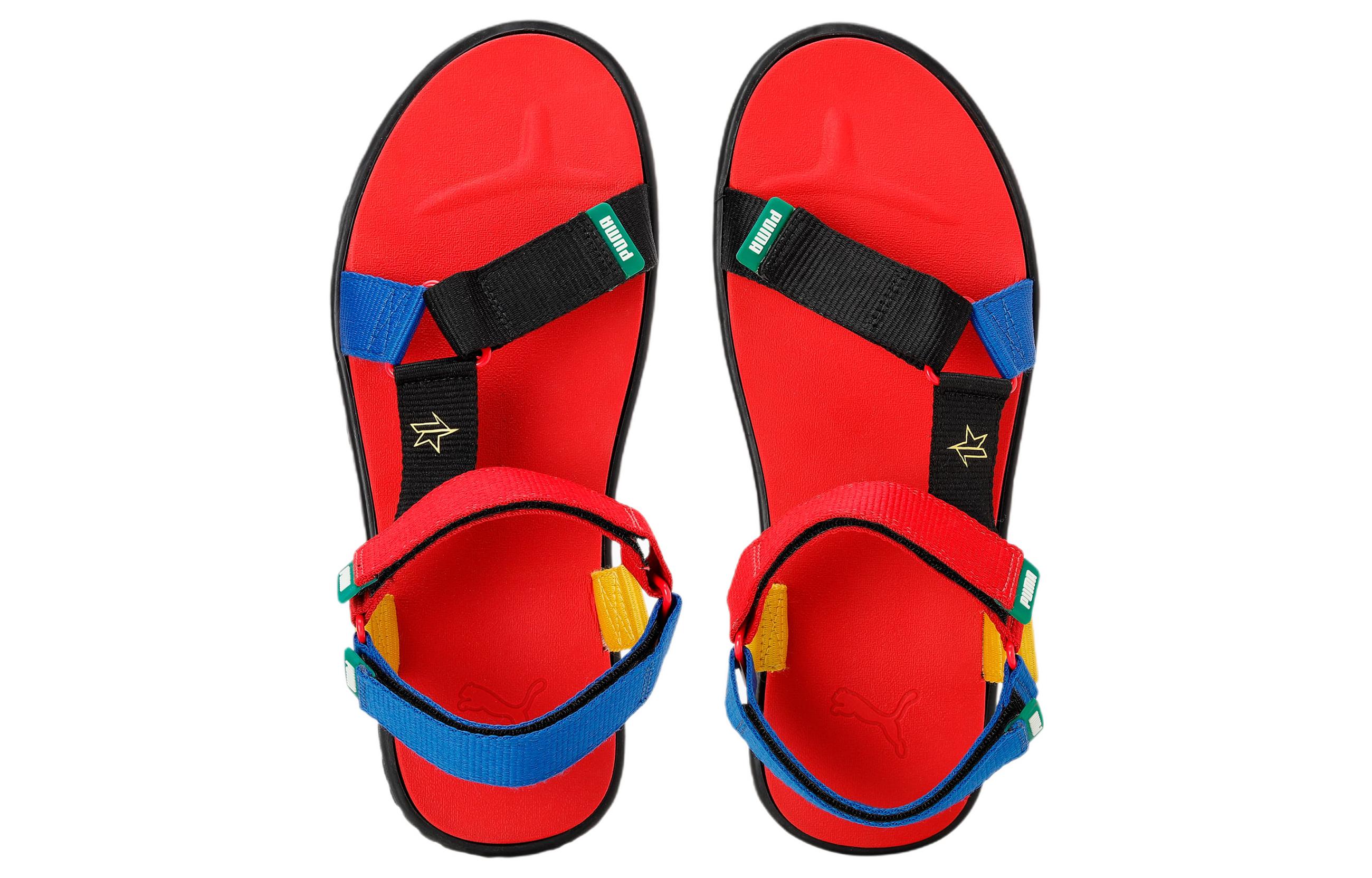Puma 1DER Norman Sandal 'Red Blue Yellow' 圖 3