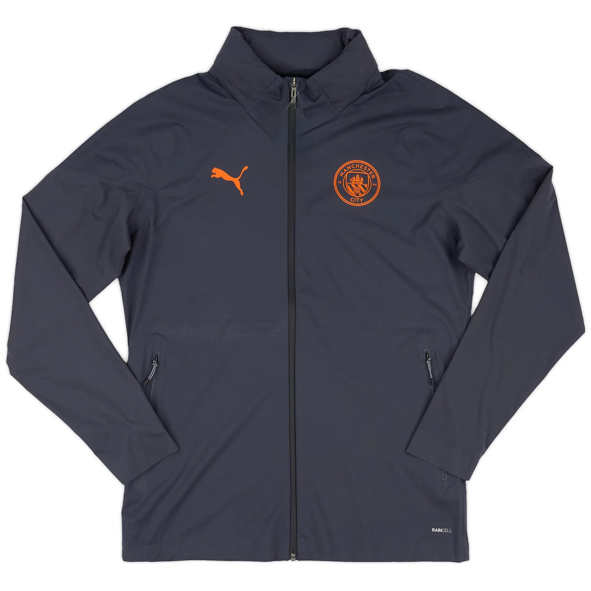 Order プーマ 2023-24 マンチェスターシティ レインジャケット フルジップ アウターウェア 772890-16