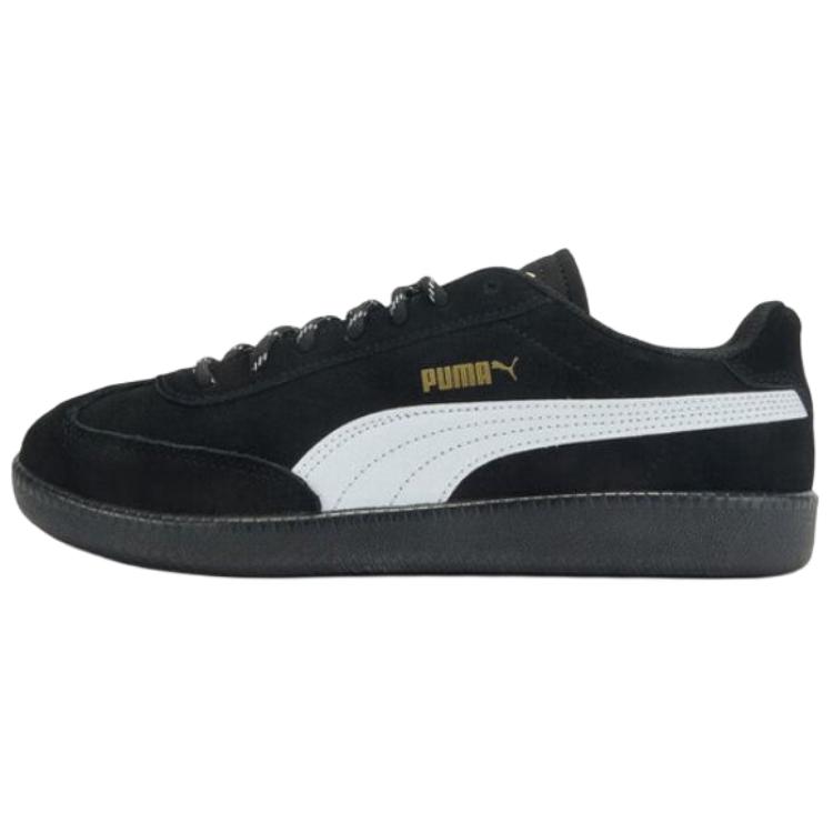 PUMA 9-T Suede Low-Top Casual Comfort Sneakers Black . 406756-05