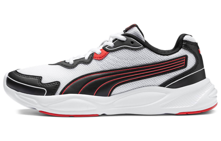 Puma 90s Runner Nu Wave 'White Black Red' 382958-05