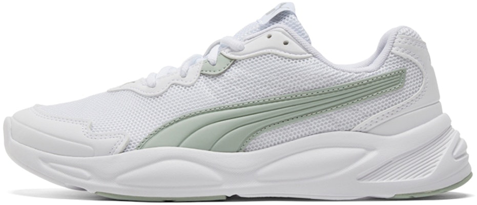 Puma 90s Runner Nu Wave 'White Gray Green' 373017-21 Buy Puma 90s Runner Nu Wave 'White Gray Green' 373017-21