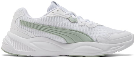 彪马90s复古跑鞋 Nu Wave '白灰绿' 373017-21 Order 彪马90s复古跑鞋 Nu Wave '白灰绿' 373017-21