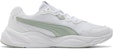 Puma 90s Runner Nu Wave 'Putih Kelabu Hijau' 373017-21