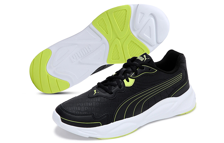 Shop Puma 90s Runner Nu Wave Sig ''Nero Giallo'' 373198-02