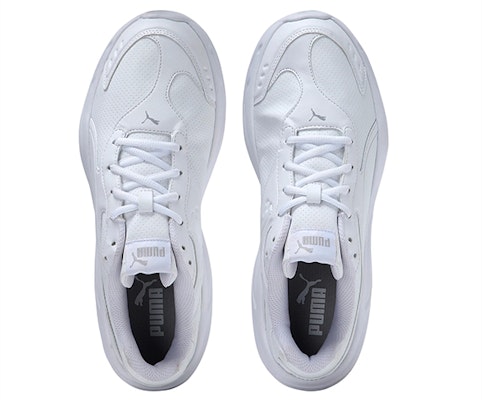 Puma 90s Runner Sl Low Tops White 372550-01 Details for Puma 90s Runner Sl Low Tops White 372550-01
